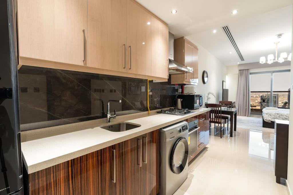 White Sage - Elite Residence Studio Dubai Ngoại thất bức ảnh