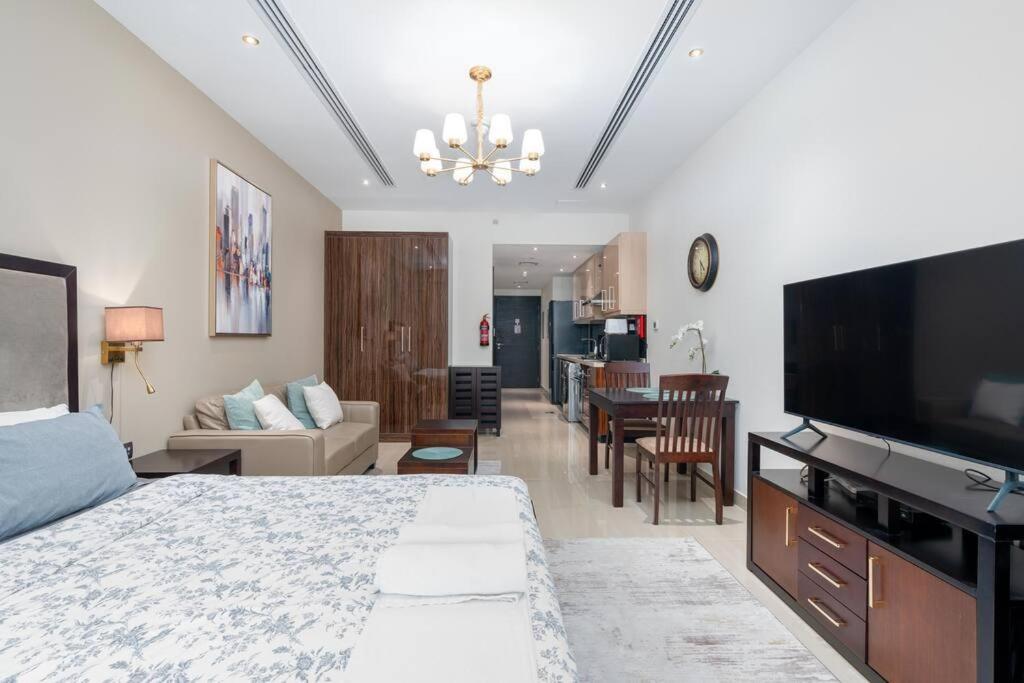 White Sage - Elite Residence Studio Dubai Ngoại thất bức ảnh