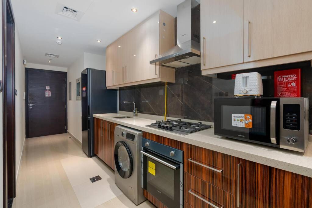 White Sage - Elite Residence Studio Dubai Ngoại thất bức ảnh